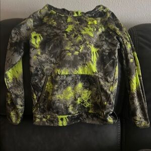 Under Armour Kids Hoodie - Black and Neon Yellow